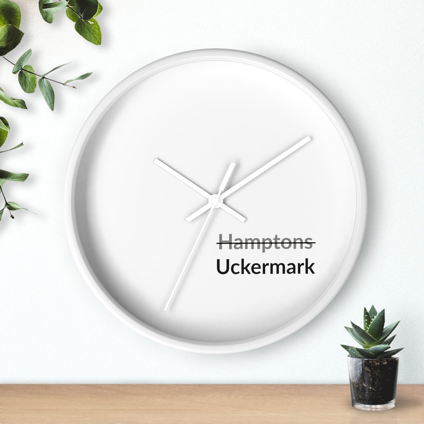 Uckermark Wanduhr