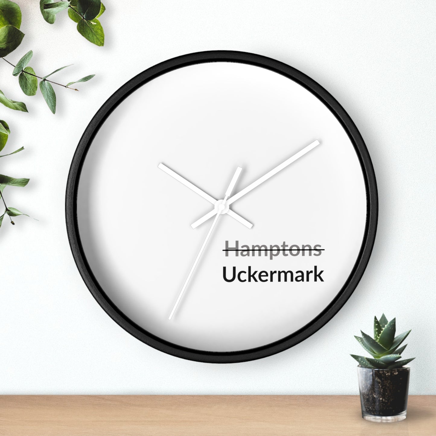 Uckermark Wanduhr