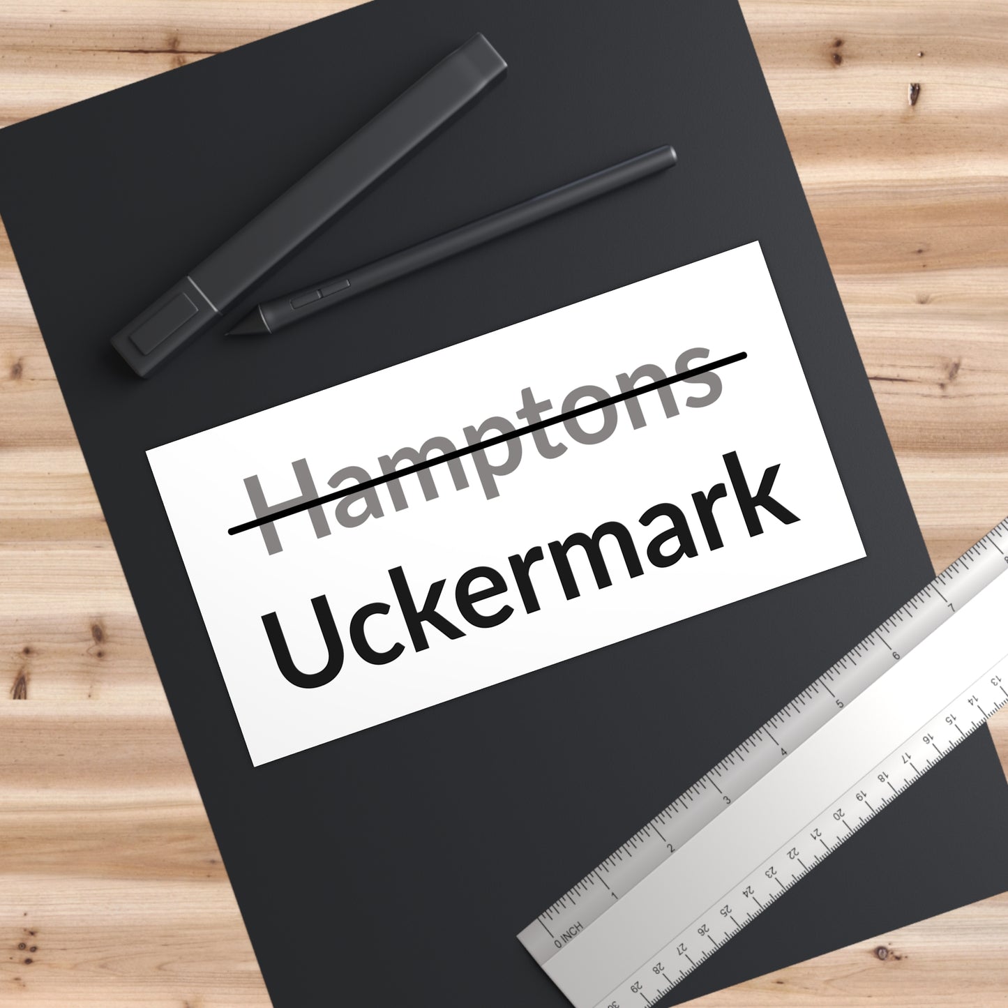 Uckermark Bumper Sticker