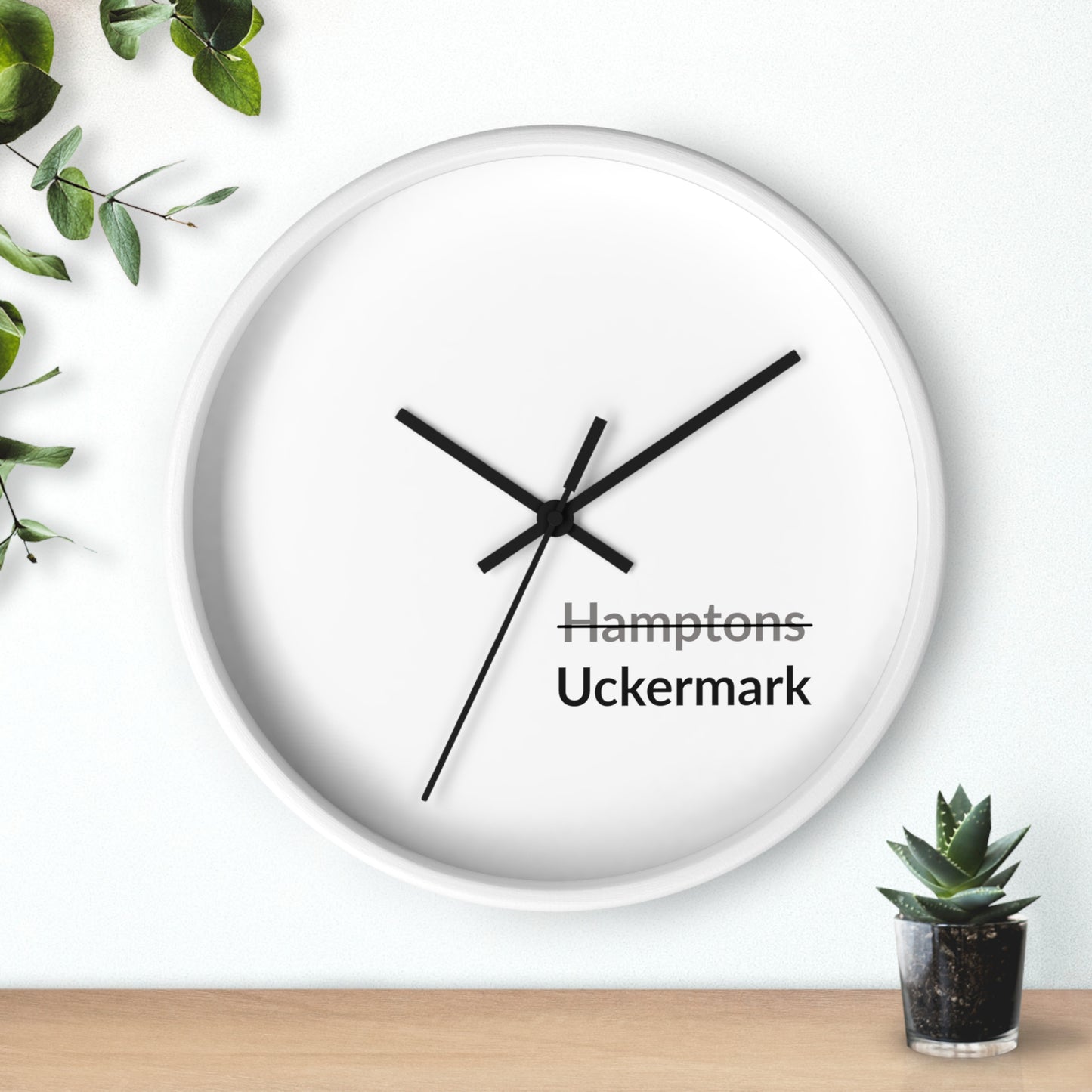 Uckermark Wanduhr