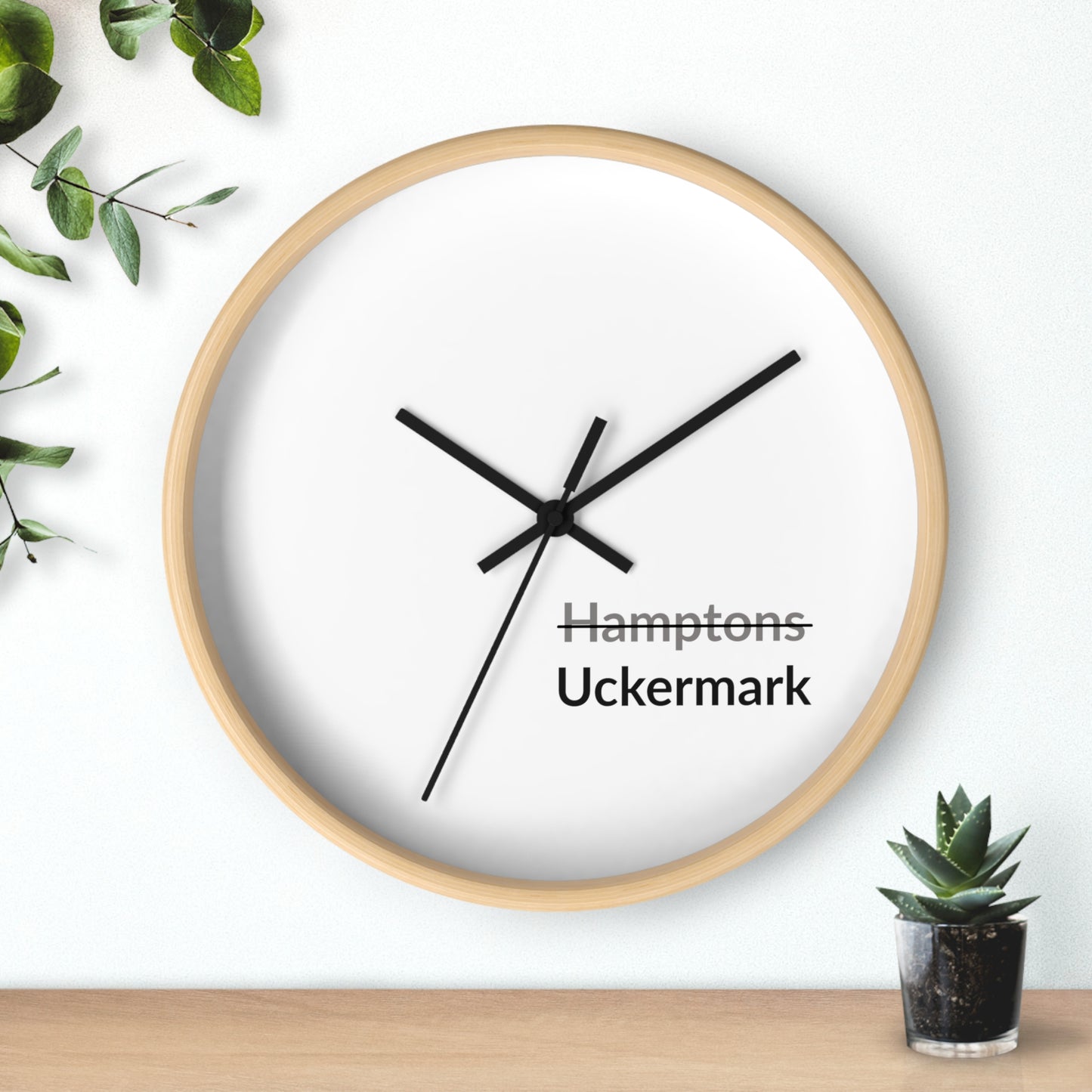 Uckermark Wanduhr