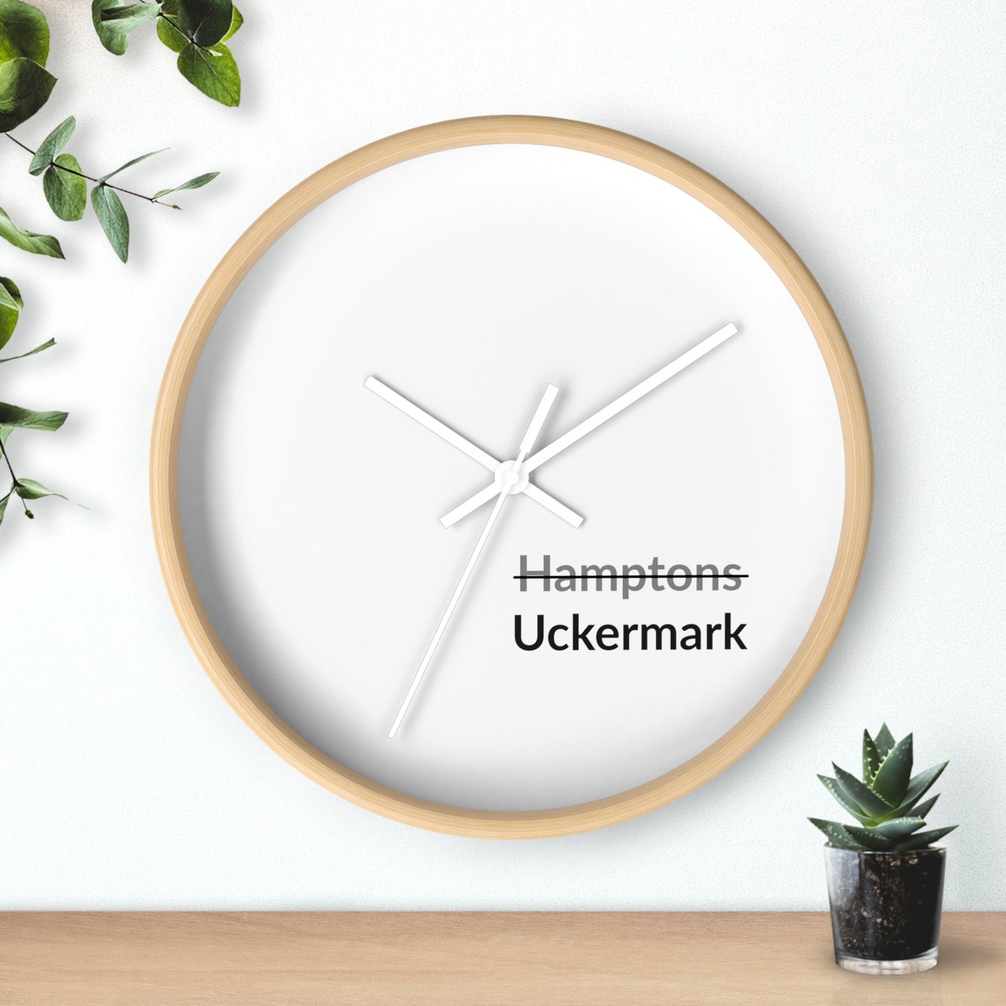 Uckermark Wanduhr