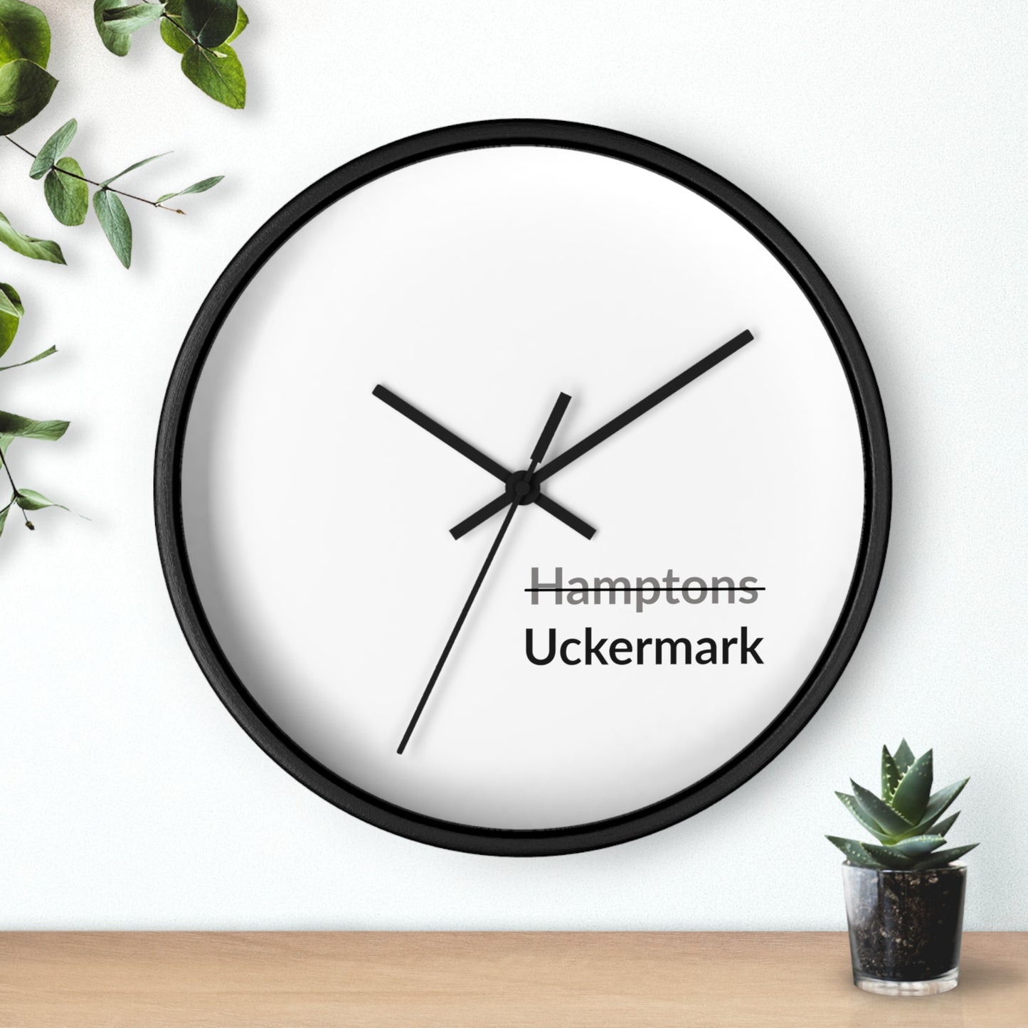 Uckermark Wanduhr